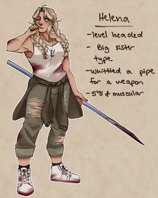 Helena rendered