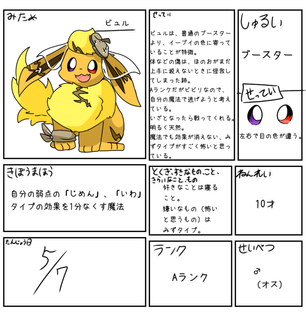 ビュルくん！
