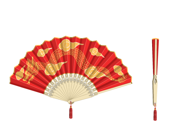 Chinese Folding Fan D2