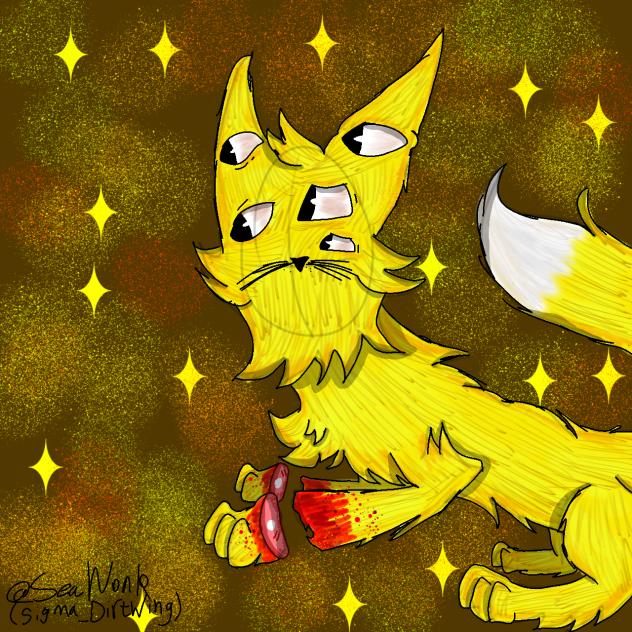 Old Oc! 5 eyes Beast.