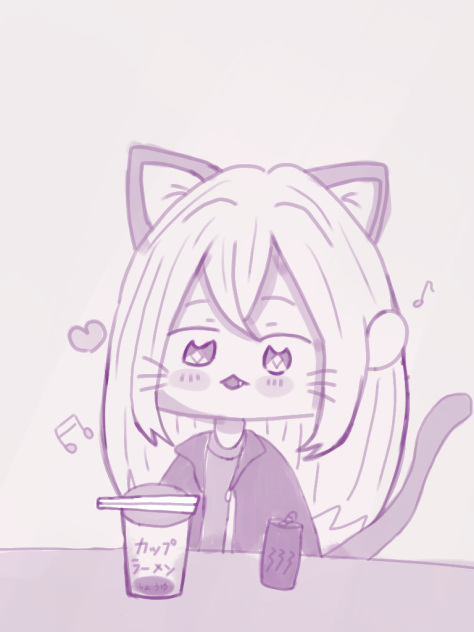 猫になった奏ちゃん