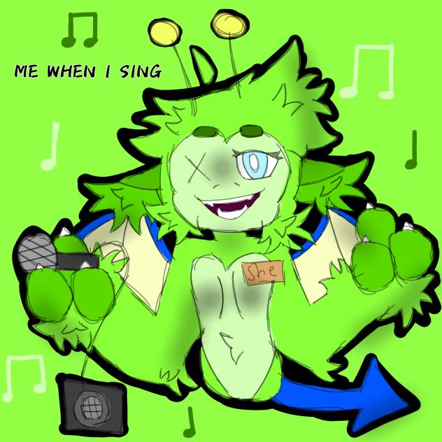 ME WHEN I AM SINGING