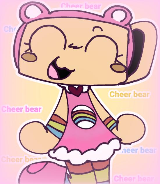 Cheer bear Shelly !REPOST!