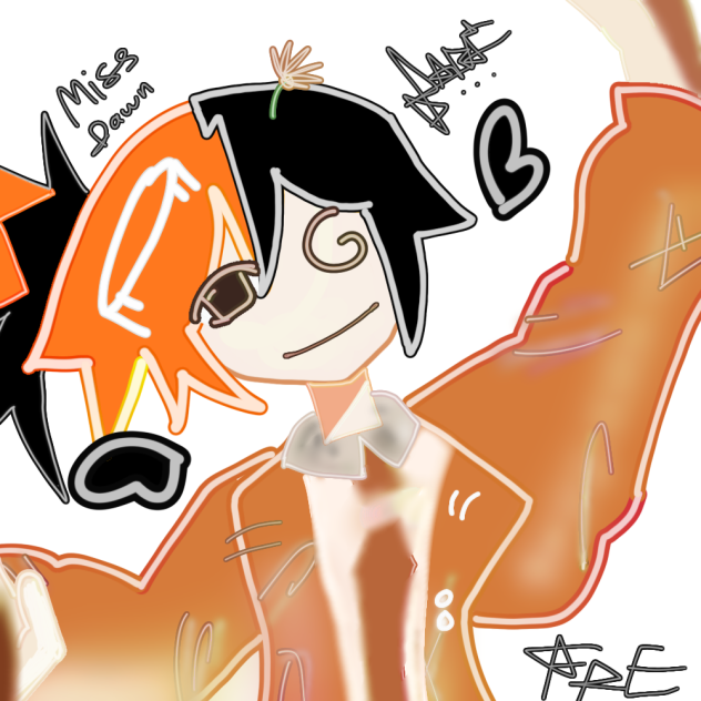 Miss Dawn as human ( Fpe Oc )