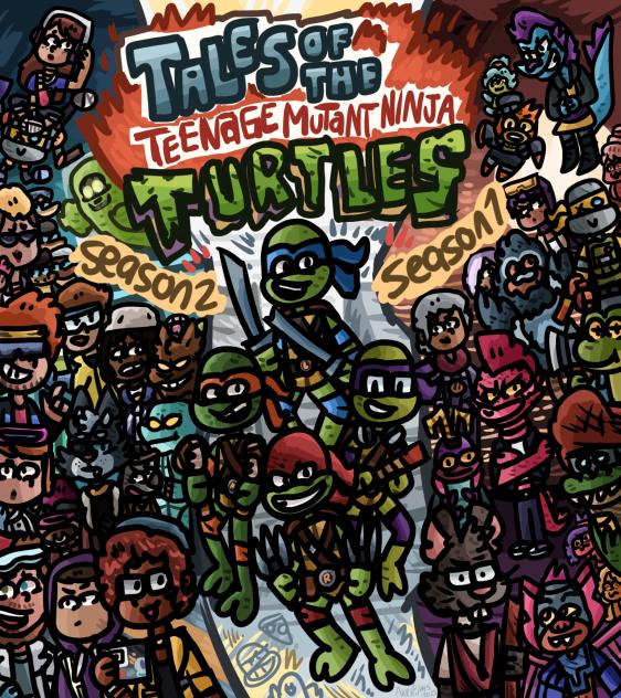 tales of the tmnt fanart 🐢