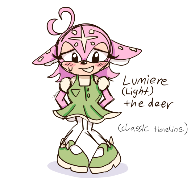 Light the deer (Sonic OC)