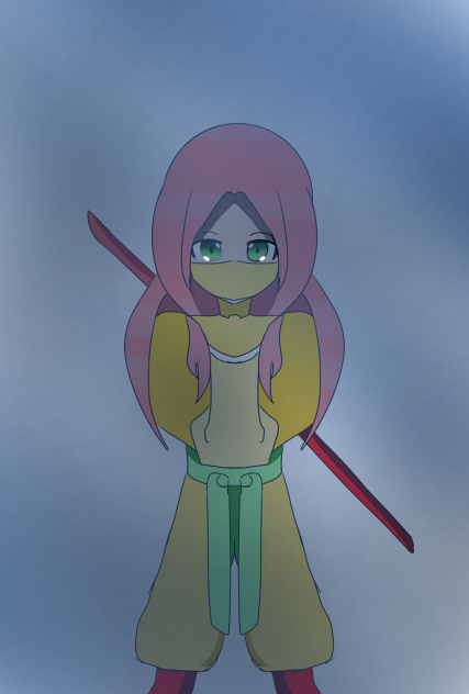 Ghost in the shadows Anime girl