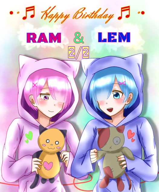 レムラムお誕生日おめでとう！
