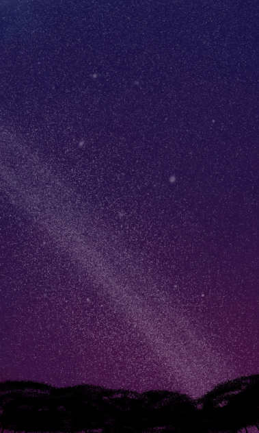 夜の星空