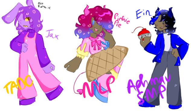 Me as my fav characters from✨