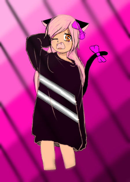 sad kawii chan - ibisPaint
