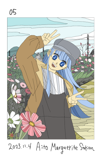 チェキ風シリーズ05