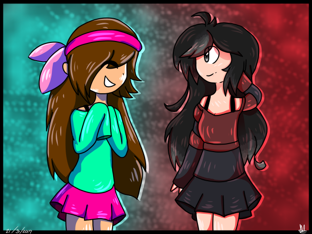 [RQ] TV Pig & Cuppuquake SPEEDPAINT!