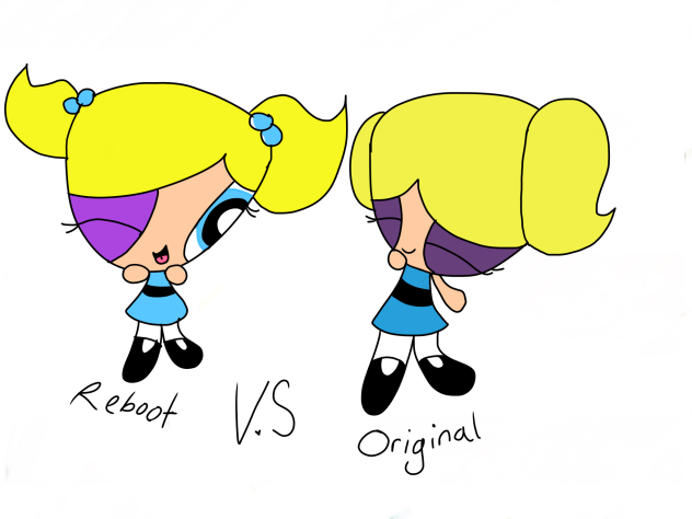 Reboot Bubbles V.S Original Bubbles