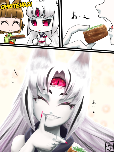 稲荷寿司を描きたかっただけ