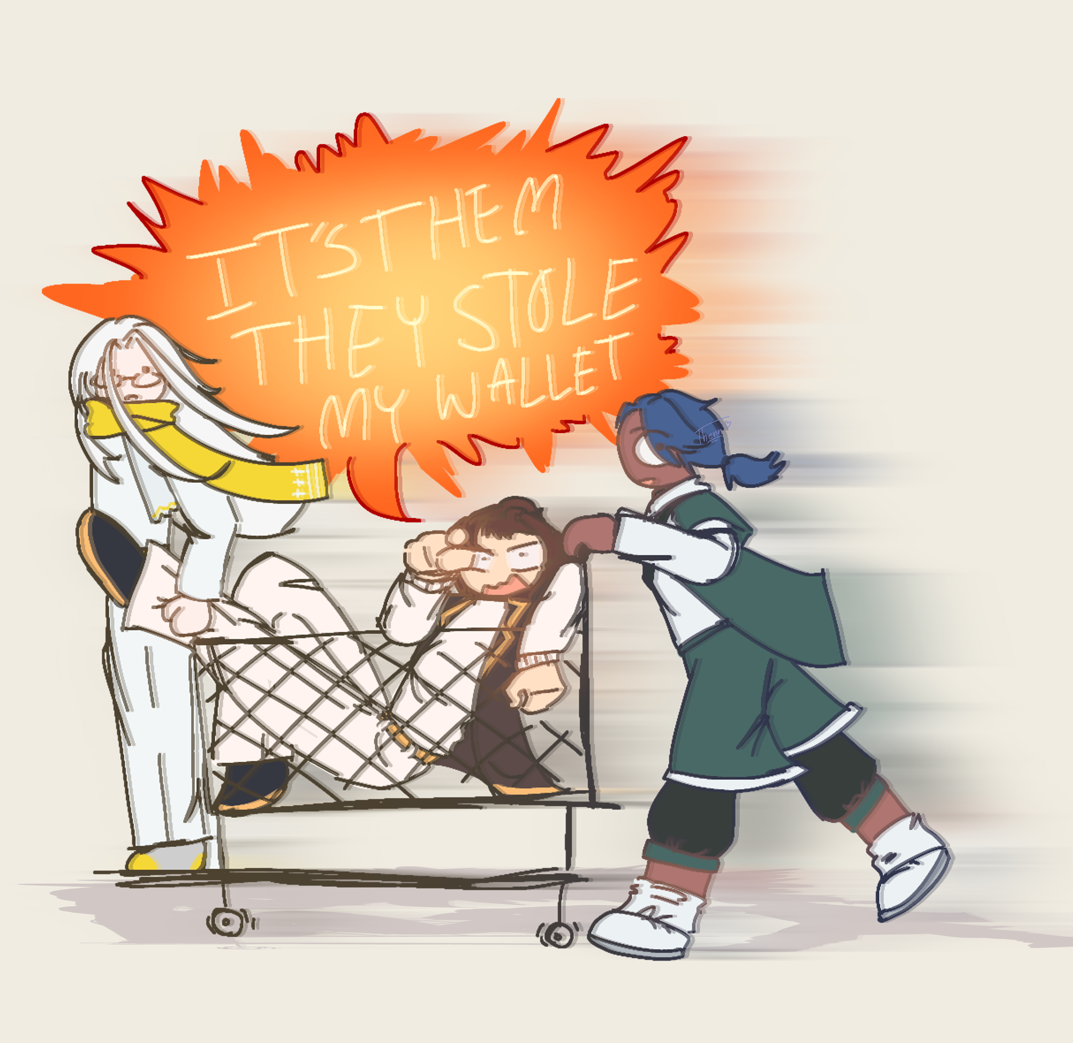 R.A.P being silly - ibisPaint