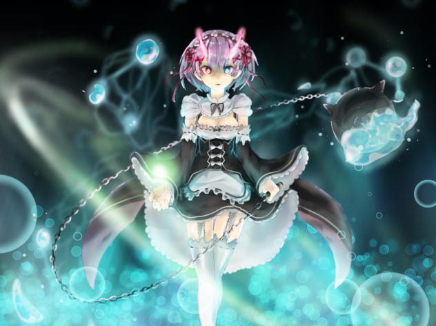 水と風が合わさって最強に見える