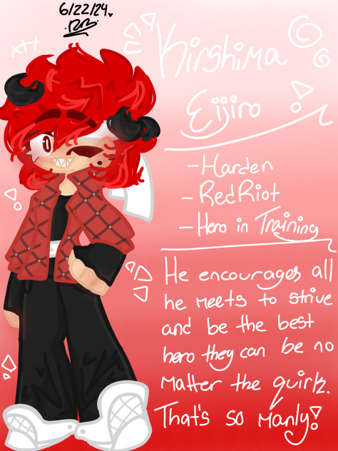 •Seat 8 - Eijiro Kirishima•