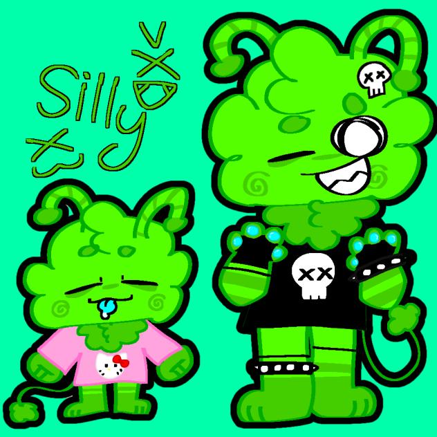 SUPER SILLIE ALIEN!! X3