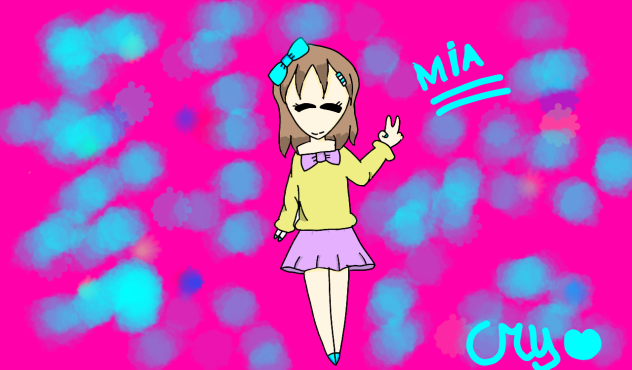 mia,my second OC - ibisPaint