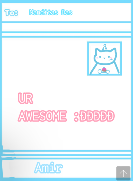 HAPPY B DAY NADITAAAAAAAA