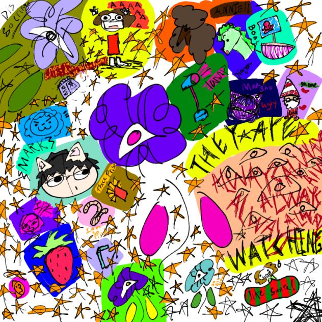 Here’s some hhhh doodles smooshed - ibisPaint