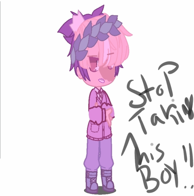 Stop taking him