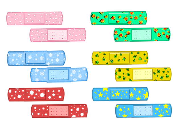 cute bandage - ibisPaint