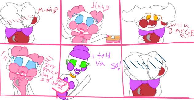 Frizy's Crush FNaFtK Comic