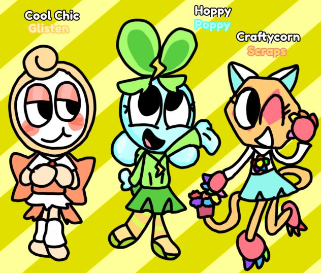 Dandy’s World Smiling Critters Collab!