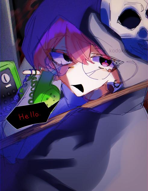 Hello.⚠️💀🎨❤️