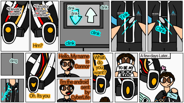 DetroitBecomeHuman and Portal.FanComic