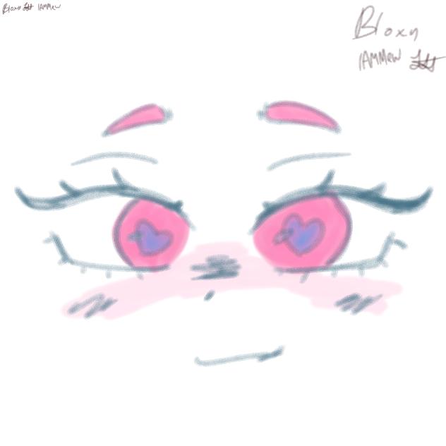 random eye drawing