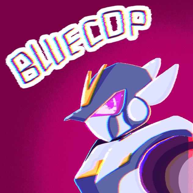 Blue Cop (Metal Cardbot)