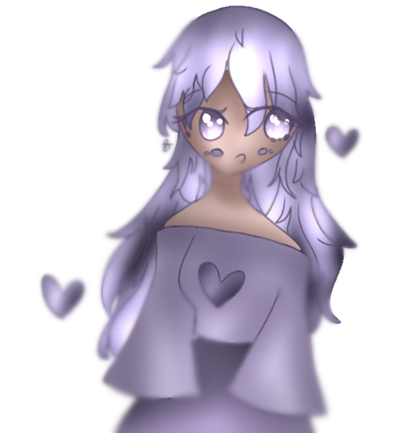 Girl with 3 Hearts