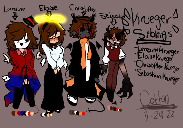 Krueger siblings ref
