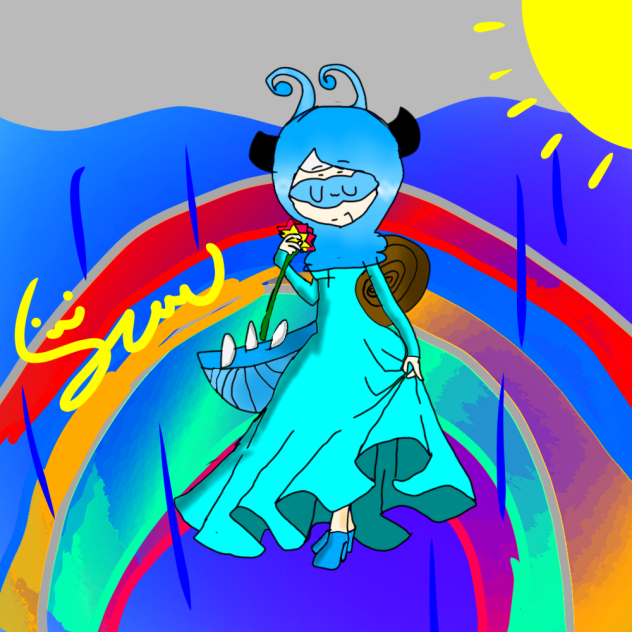 in the rain