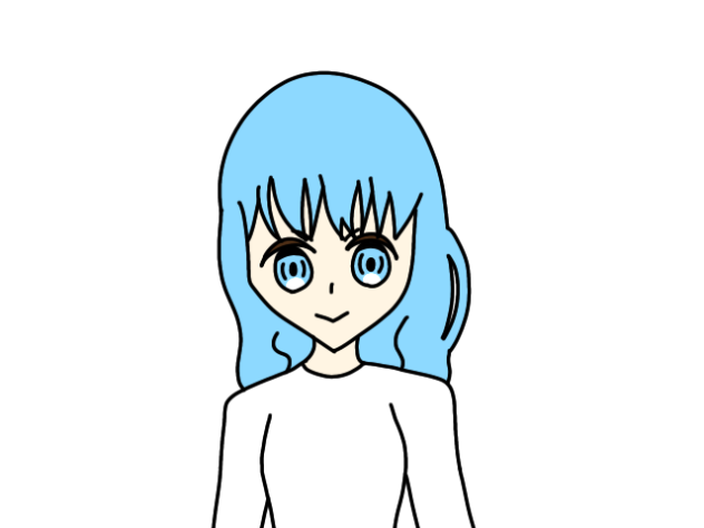 微笑む少女