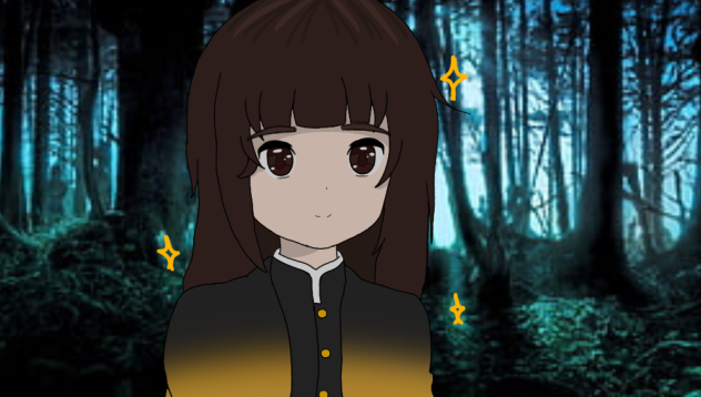 Lizzy in a haori (demon slayers story)