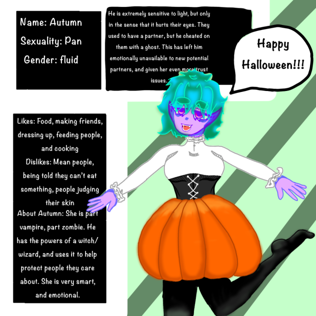 Happy Halloween!!! This is Autumn!!