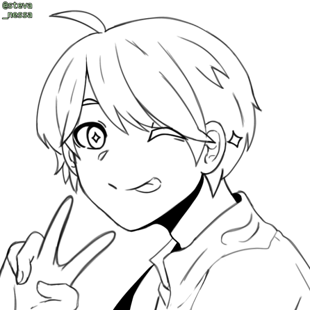 Male Lineart