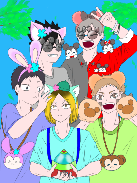 ハイキュー！！塗り絵