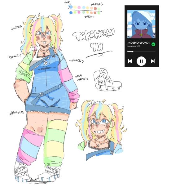 Takahashi Yui ref sheet☆