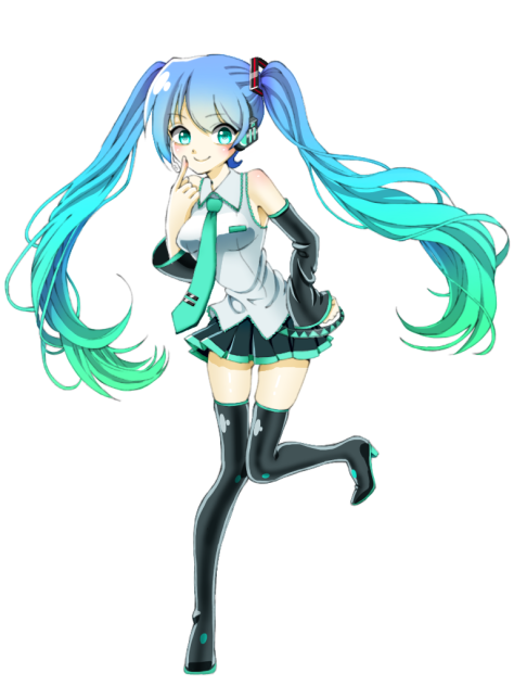 ミクさん塗らせていただきました‼︎‼︎