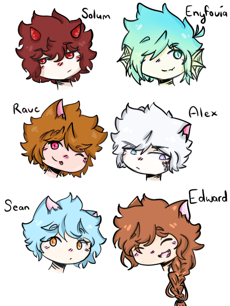 My character ships pt.1