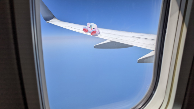 飛行機の窓を見たら...！？