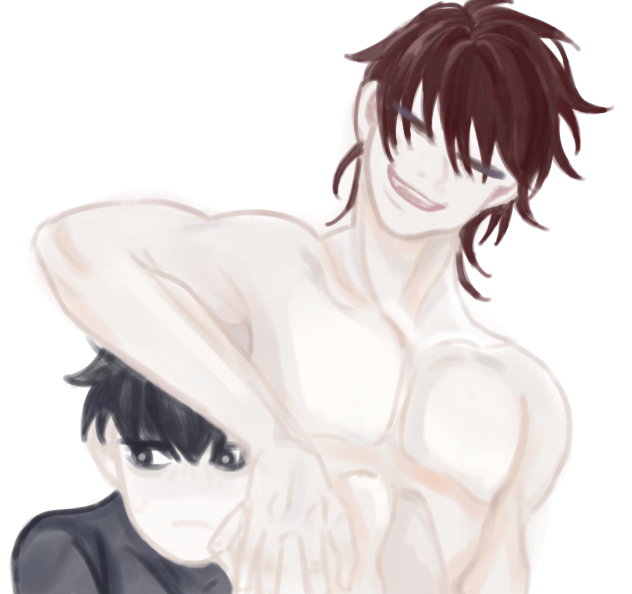 I just finished the base colour..