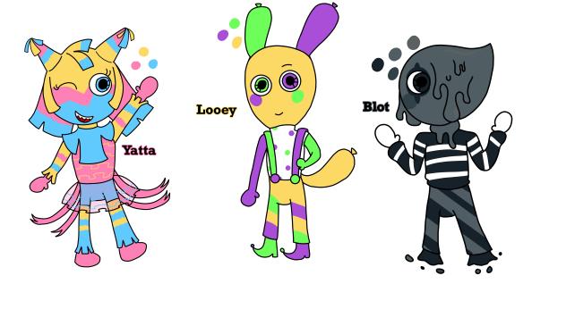 The circus trio in my style