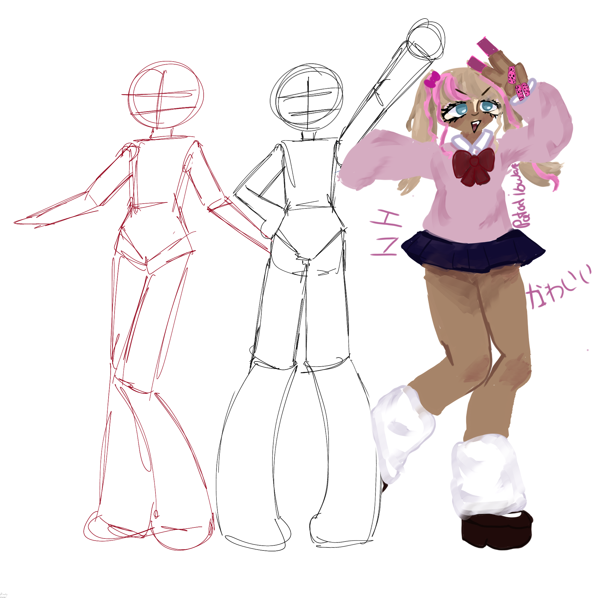 Collab! random trio - ibisPaint