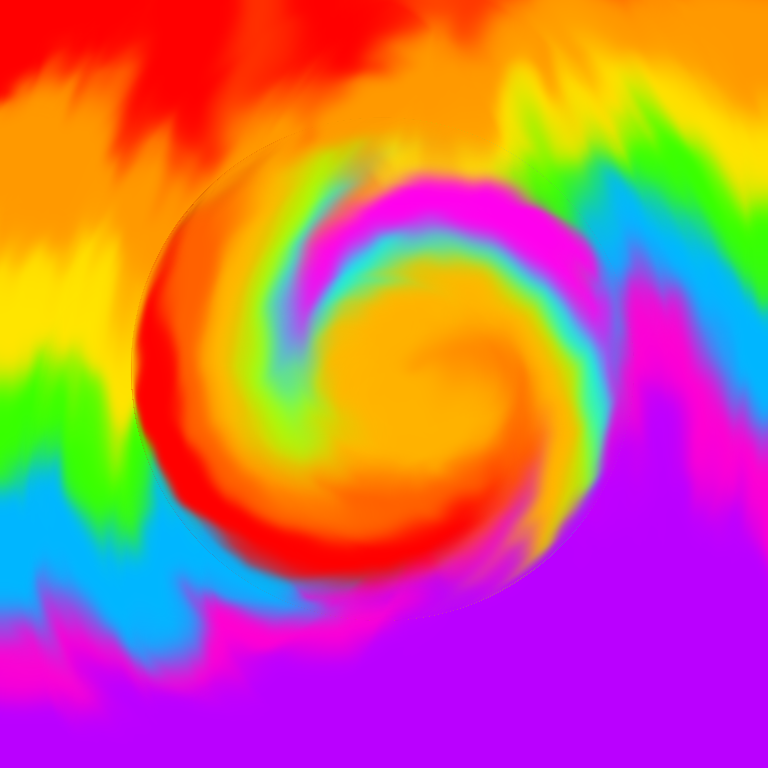 Rainbow swirl - ibisPaint